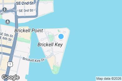 Map image of the property - 540 Brickell Key