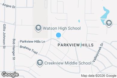 Map image of the property - 5512 Parkview Hills Ln