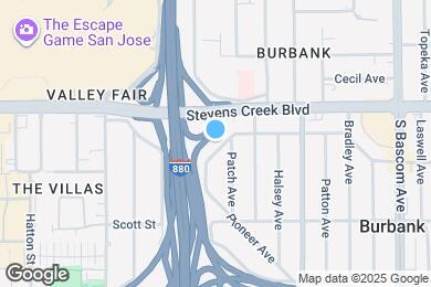 Map image of the property - 2571 Los Coches Ave