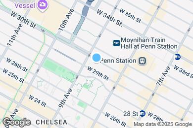 Map image of the property - 354 W 30th St