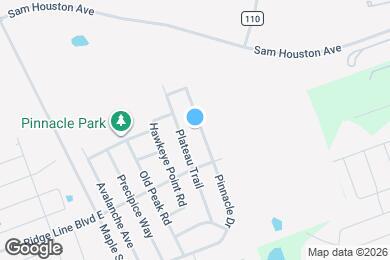 Map image of the property - 717 Pinnacle Dr