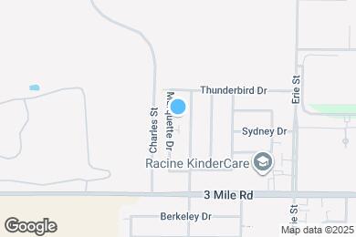 Map image of the property - 4139 Marquette Dr