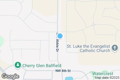 Map image of the property - 1115 NW Abbie Dr