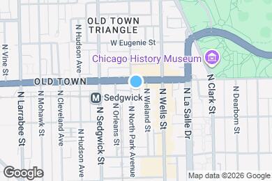 Map image of the property - 1547 N North Park Ave