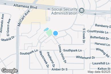 Map image of the property - 2834 Ridgecrest Dr