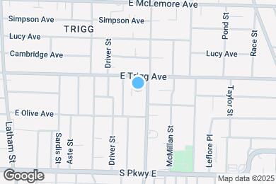 Map image of the property - Willie Mitchell Apartments