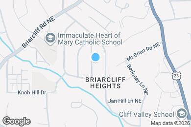 Map image of the property - 1681 Bristol Dr NE