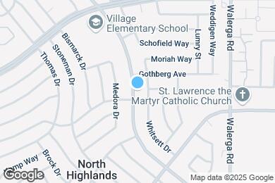 Map image of the property - 6704 Larchmont Dr