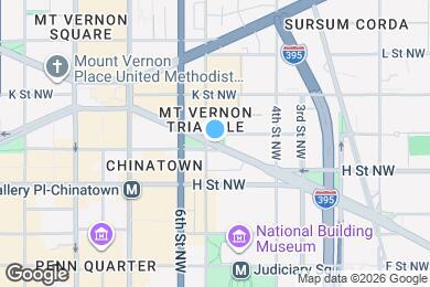 Map image of the property - 555 Massachusetts Ave NW