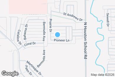 Map image of the property - 2705 Pioneer Ln