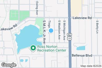 Map image of the property - 1363 Tioga Ave