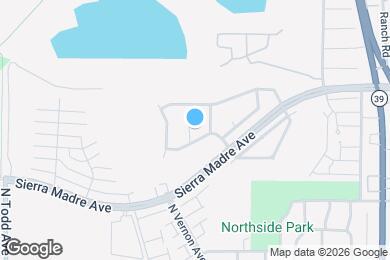Map image of the property - 1330 N Hollis Ave