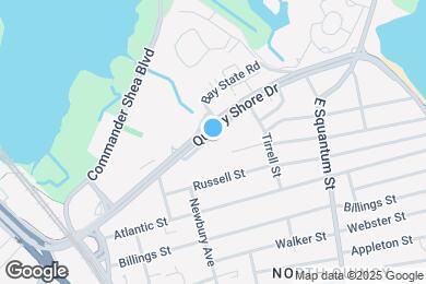 Map image of the property - 185 Quincy Shore Dr