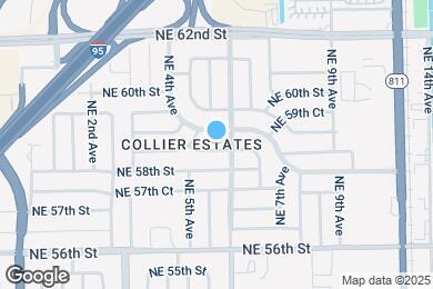Map image of the property - 541 NE 58th Ct