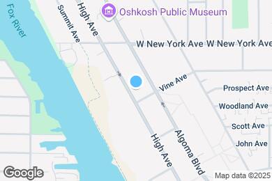 Map image of the property - 1118 High Ave