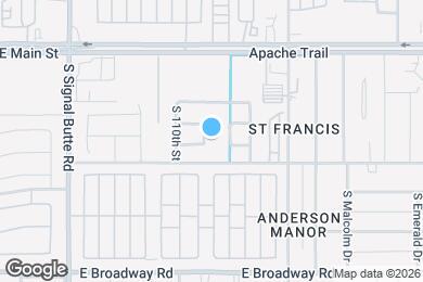 Map image of the property - 137 S 110th Pl