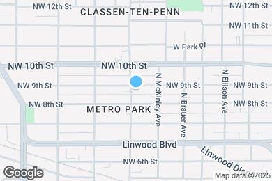 Map image of the property - 1628 NW 9th St