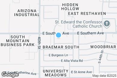 Map image of the property - 6014 S 41st Pl