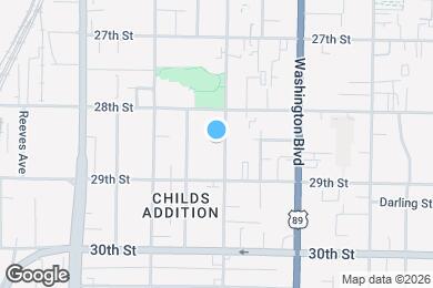 Map image of the property - 2843 Grant Ave