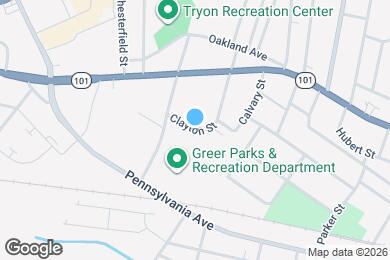 Map image of the property - 115 Clayton St