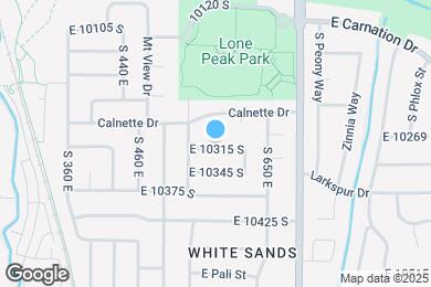 Map image of the property - 575 E 10315 S