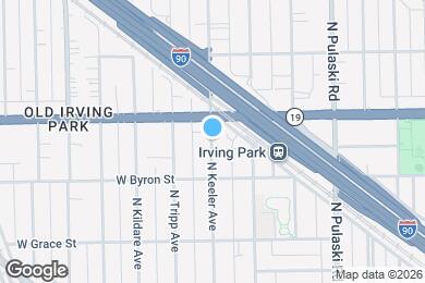 Map image of the property - 3931 N Keeler Ave