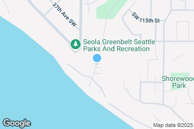 Map image of the property - 11668 Seola Beach Dr SW