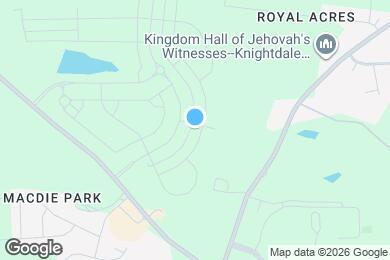 Map image of the property - 2602 Chert Ln