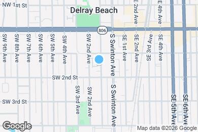 Map image of the property - 122 SW 1st Ave