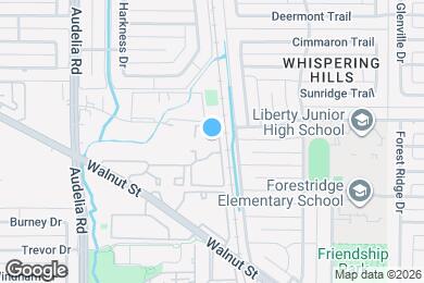 Map image of the property - 9837 Walnut St