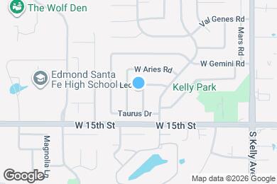 Map image of the property - 1305 Aquarius Rd