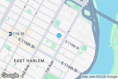 Map image of the property - 351 E 117th St