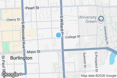 Map image of the property - 337 College St