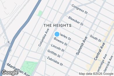 Map image of the property - 256 Bowers St