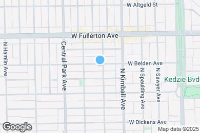 Map image of the property - 3503 W Belden Ave