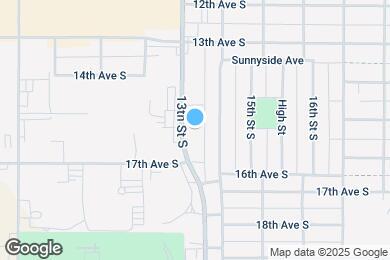Map image of the property - 1417 13th St S