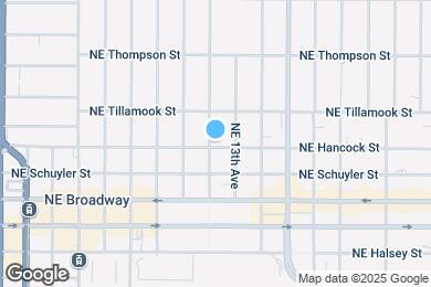 Map image of the property - 1902 NE 12th Ave