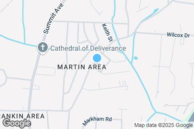 Map image of the property - 3620 Martin Ave
