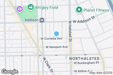 Map image of the property - 846 W Cornelia Ave