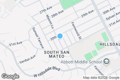 Map image of the property - 3017 Mason Ln