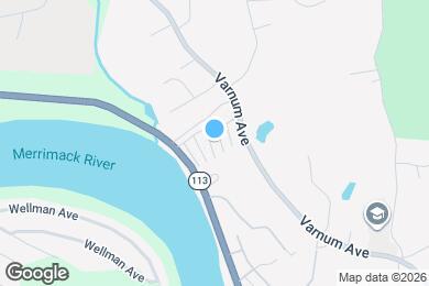 Map image of the property - 1431 Pawtucket Blvd
