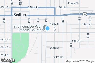 Map image of the property - 1728 I St