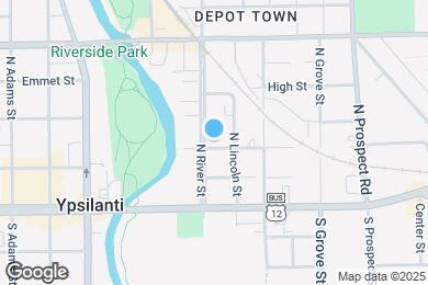 Map image of the property - River Street Apartments