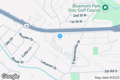 Map image of the property - 6001 Arlington Blvd