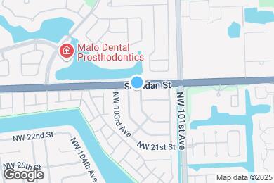 Map image of the property - 2430 NW 102nd Ter