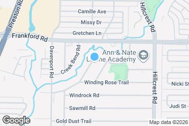 Map image of the property - 7122 Winding Creek Rd