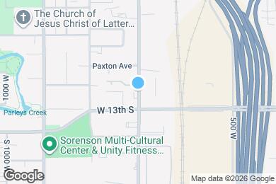 Map image of the property - 1228 West 700 S