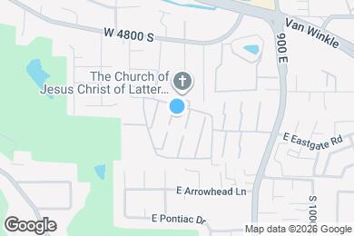 Map image of the property - 750 E Three Fountains Dr