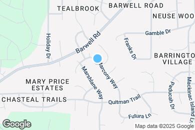 Map image of the property - 3134 Marcony Way