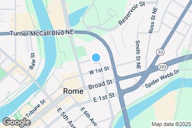 Map image of the property - 105 W 8th Ave